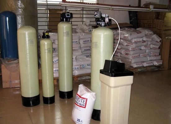Small Capacity Water Softener System , High Efficiency Industrial Water Softener