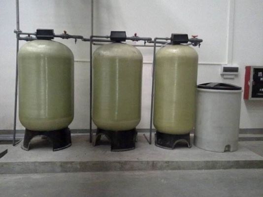SS Underground / River Water Softener Treatment Systems 0.25 M3/H--200 M3/H Capacity