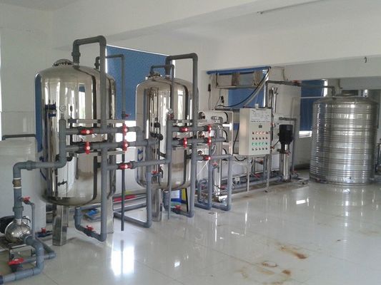 A large capacity ,Multi-medium Activated carbon Single RO  Brewing Water Treatment plants